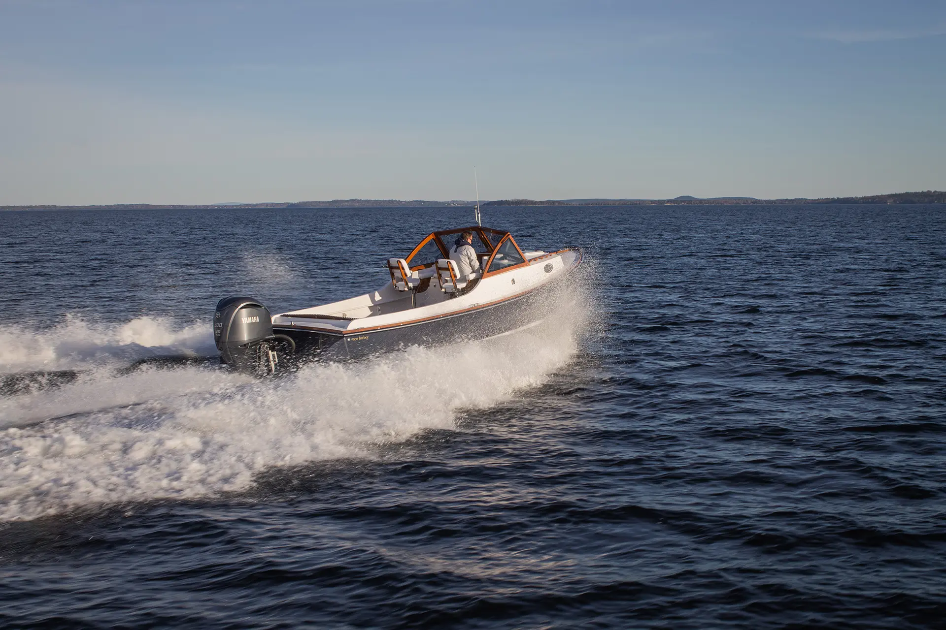 New Harbor 28 cockpit