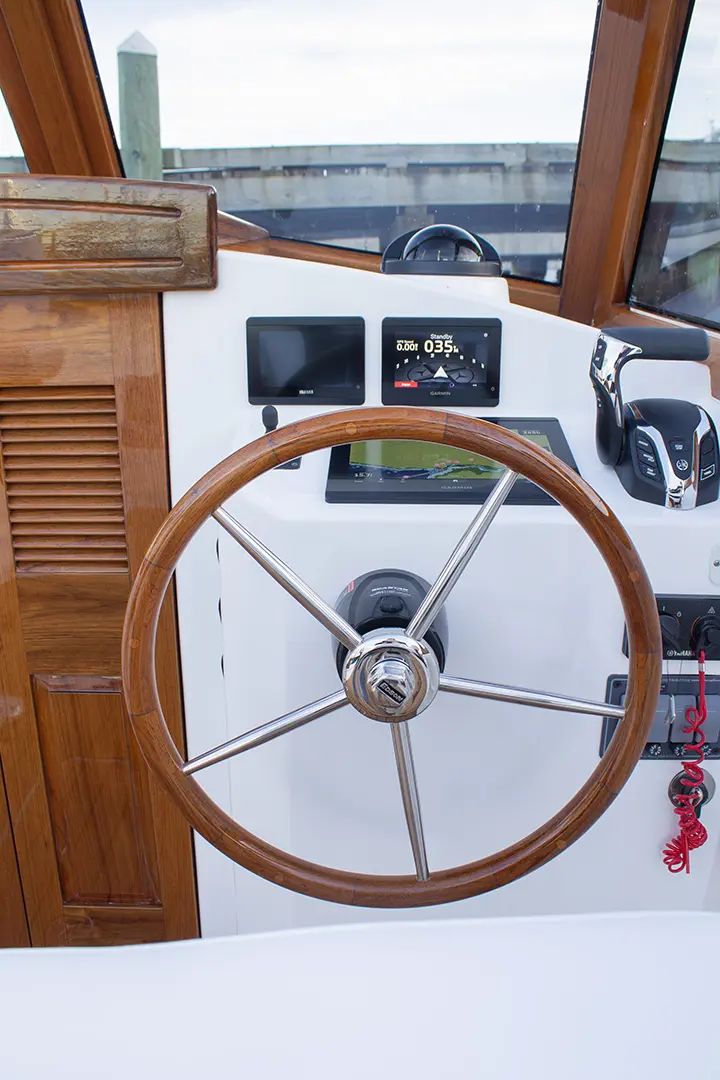 New Harbor 28 on the water