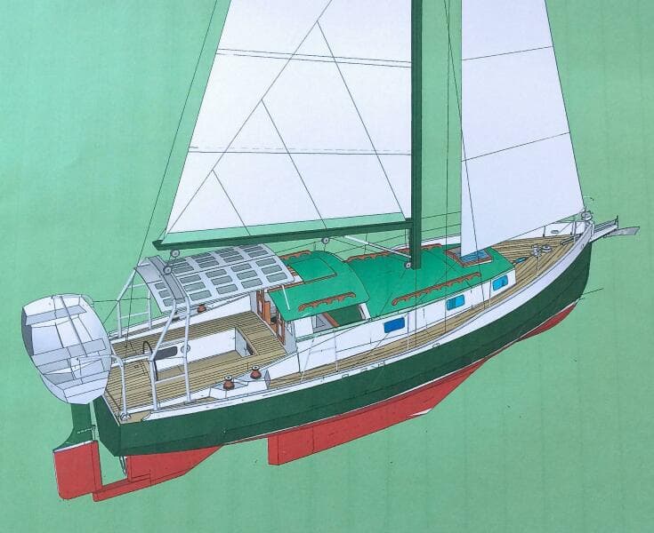 2019 Custom Pilot House Motorsailor